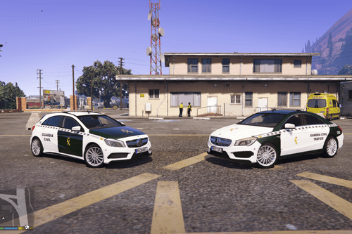 A45 AMG y CLA45 AMG Guardia Civil Pack - Spanish G Civil Pack 934fbb captura de pantalla 2016 11 30 19.15.20